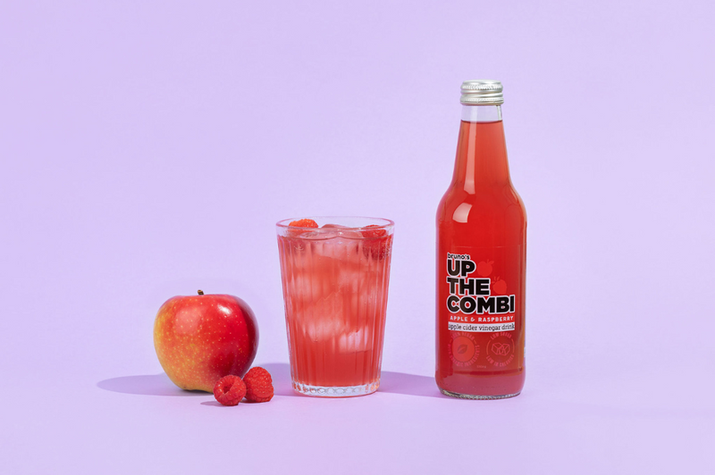 APPLE CIDER VINEGAR DRINK | APPLE & RASPBERRY 330mL – upthecombi